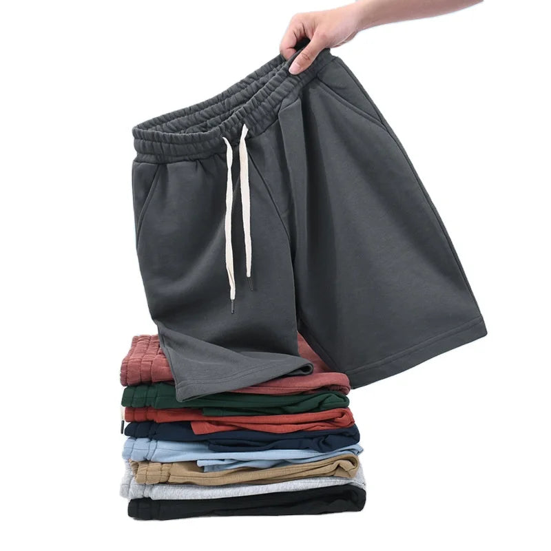 ESH-049 Wholesale Men's Shorts Summer Beach Shorts for Men Elastic Waist Drawstring Shorts With Pockets MegaBDM