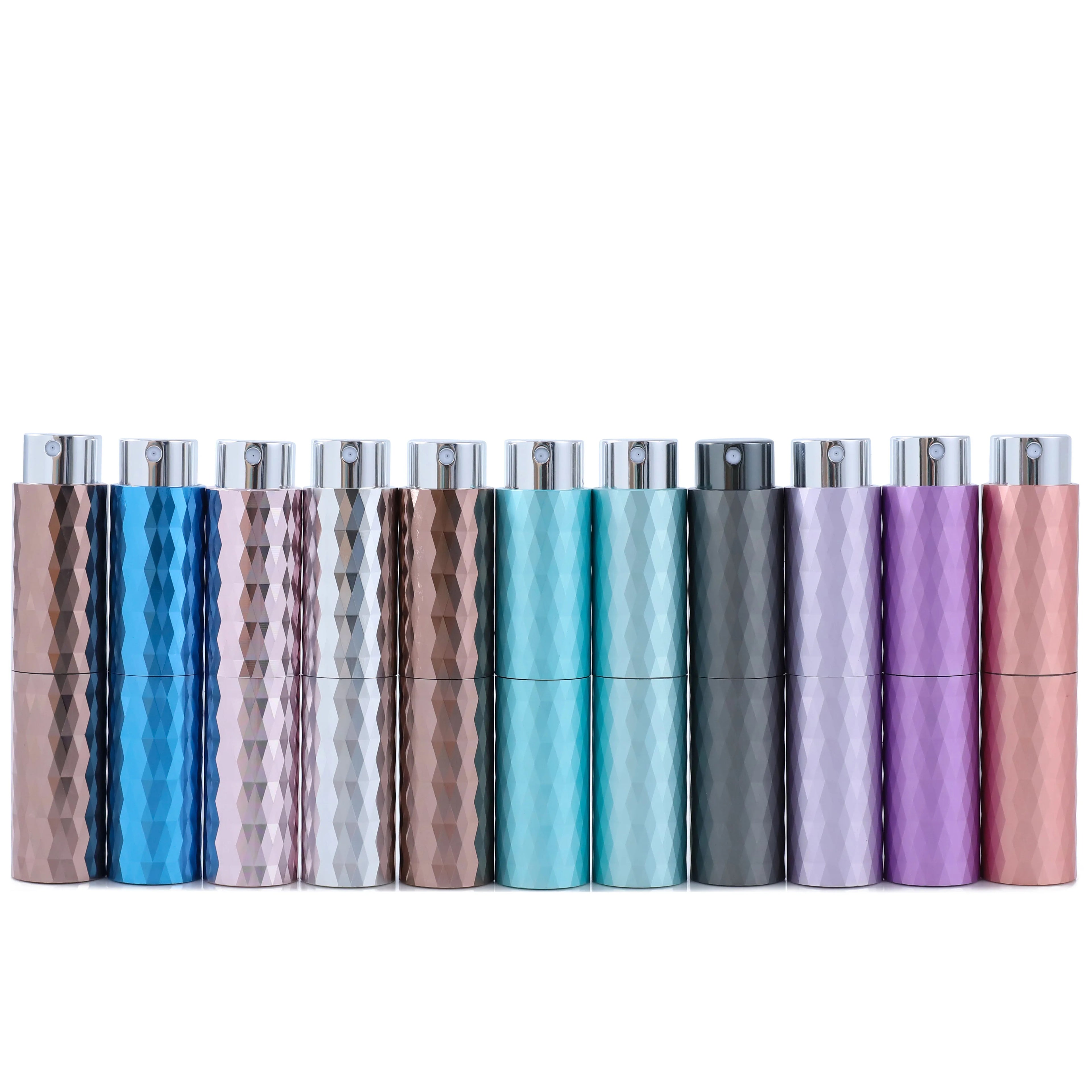Perfume Sample Bottle High-End Portable 8ml  Travel Press Spray Empty Bottle