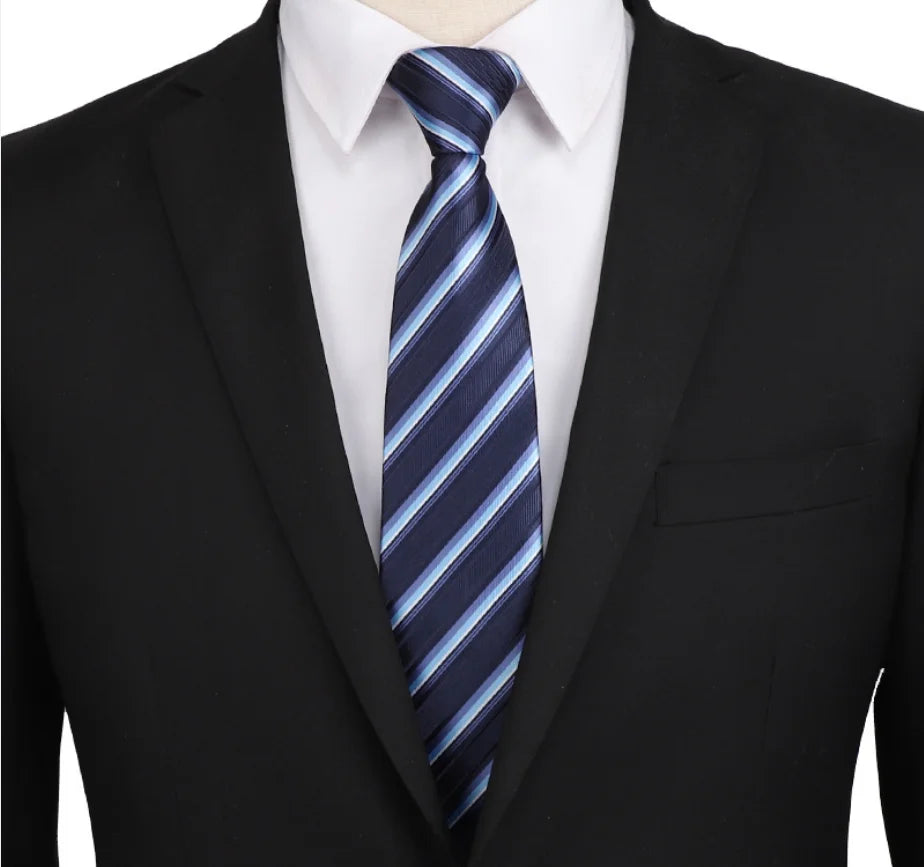 Digital Printing Polyester Silk Mens Tie Fashion Casual Wedding Tie  Stripe Polka Dot Pattern Mens Necktie Men Tie Necktie