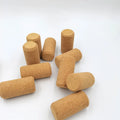 Wholesale Cheap Price Customize Size Logo Micro-agglomerated Nature Cork Stopper 24mm 22mm 21mm