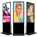 Win Floor Shopping Mall Advertising Touch Screen Kiosk Sinmar High-sensitivity 55" 32 Inch 8528591090 1920*1080 CE FCC ROHS