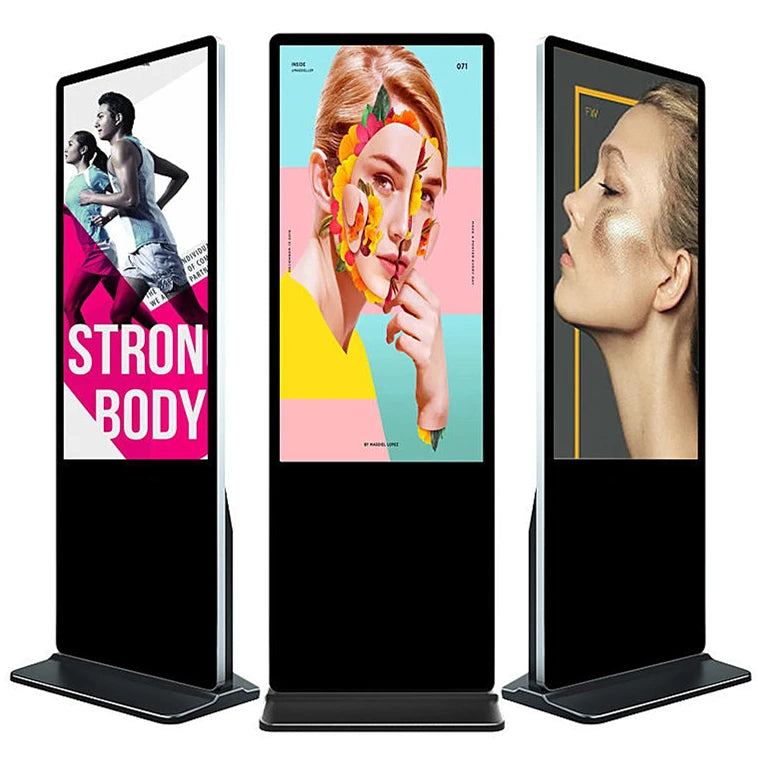 Win Floor Shopping Mall Advertising Touch Screen Kiosk Sinmar High-sensitivity 55" 32 Inch 8528591090 1920*1080 CE FCC ROHS