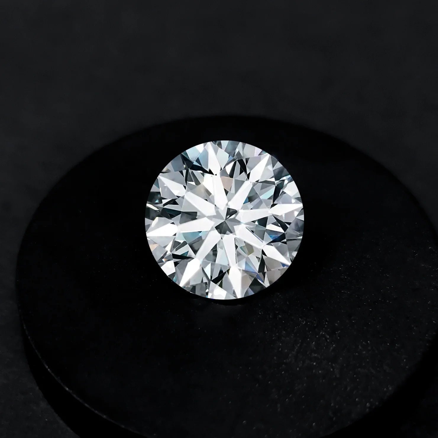 HanYu IGI HPHT 0.5ct 1.0ct D VVS1 Certified Lab Grown Diamond Round Brilliant Cut Loose Diamond for Engagement Ring Stone