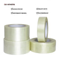 2- Heavy Duty Waterproof Mono Straight Cross Mesh Fiber Fiberglass Reinforced Filament Strapping Packing Packaging Adhesive Tape