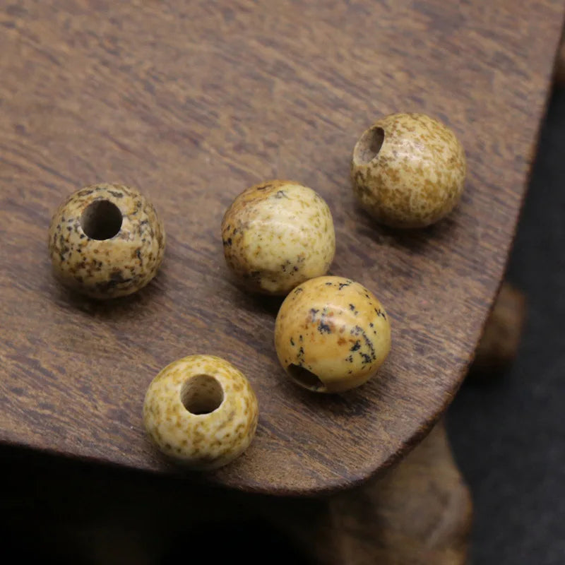 DIY Wholesale cheap multicolor crystal picture jasper loose beads for jewelry making decoration beads