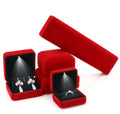 Wholesale in Stock Custom Printing Luxury Gift Valet Ring Jewelry Packaging Box