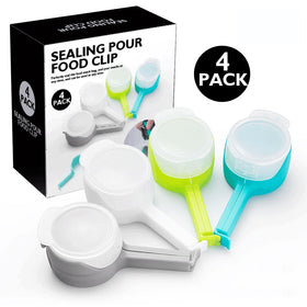 Food Snack Bag Sealing Clip Multifunctional Creative Kitchen Storage Organization Accessories Plastic Seal Bag Sealer Clip 1 Set