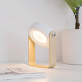 OEM Logo Night Time Walking LED Light Lantern Pendant Lamp with Modern Style Portable Wood Handle and LED Night Light