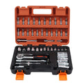 Hot Sale 53Pcs CR-V 1/4 Inch Socket Wrench Tool Set Carbon Steel Hand Power Tool Kit OEM Customizable Durable Repair Tool Set