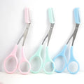Hot Selling Stainless Steel Makeup Scissors Beauty Care Tools Lash and Eyebrow Scissors Trim Comb for Eyelash Extension OEM Logo