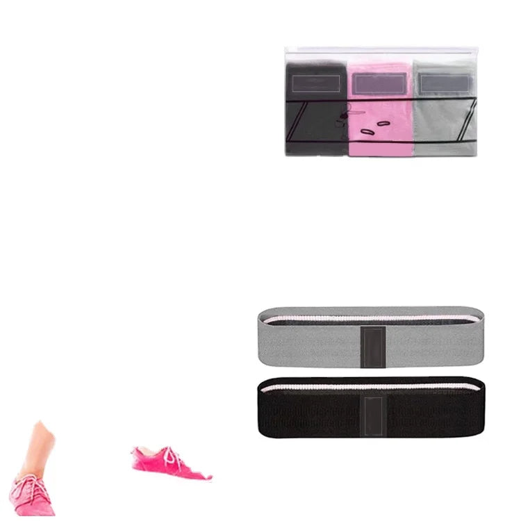 North Europe Style GECKO MASTER Fitness Booty Band for Yoga-Polyester Cotton & Latex Silk Four Seasons Use