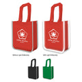 CHALET Eco-friendly Laminated Ultrasonic Heat Seal Non-Woven Shopping Bag 2-Color Printed Letter Pattern Bag