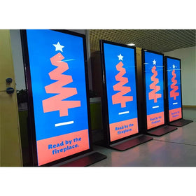 OEM ODM Screen Digital Hd Poster Stand Led Screen P1.8 Led P2.5 Indoor Led Poster P2 Pantalla De Poster Led Display