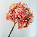 European Retro Hydrangea Artificial Flowers Home Decor Flower Vase Autumn Silk Hydrangea Interior Decoration