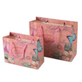 Wholesale Custom logo Printed Luxury Paper Shopping Clothes Gift Packaging Bag with Handle
