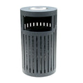 Outdoor Large Steel Garbage Container Trash Can Outside Street Metal Rubbish Litter Bin Public Commercial Recycle Dust Bin