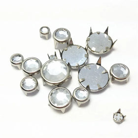 Various Specifications 5mm Copper and Acrylic Claw Nails for Clothing Shoes and Hats Garment Rivets
