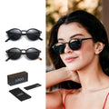Wholesale Custom Logo Resin UV400 Design Brand Lenses PC Shades Sunglasses Women Men Fashion Round Polarized Sunglasses 2025 MegaBDM