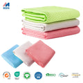 Quick Dry Lint Free Fish Scale Weave Microfiber Kitchen Rag Heavy Duty Watermark Free Reusable Square Scrubbing Towel Cloth