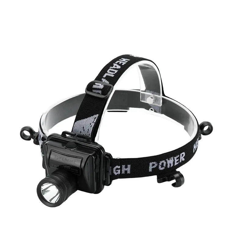 Rechargeable Portable LED Headlamps IP54 Rated 3 Modes Waterproof Explosion Proof for Camping Outdoor Emergency Mining