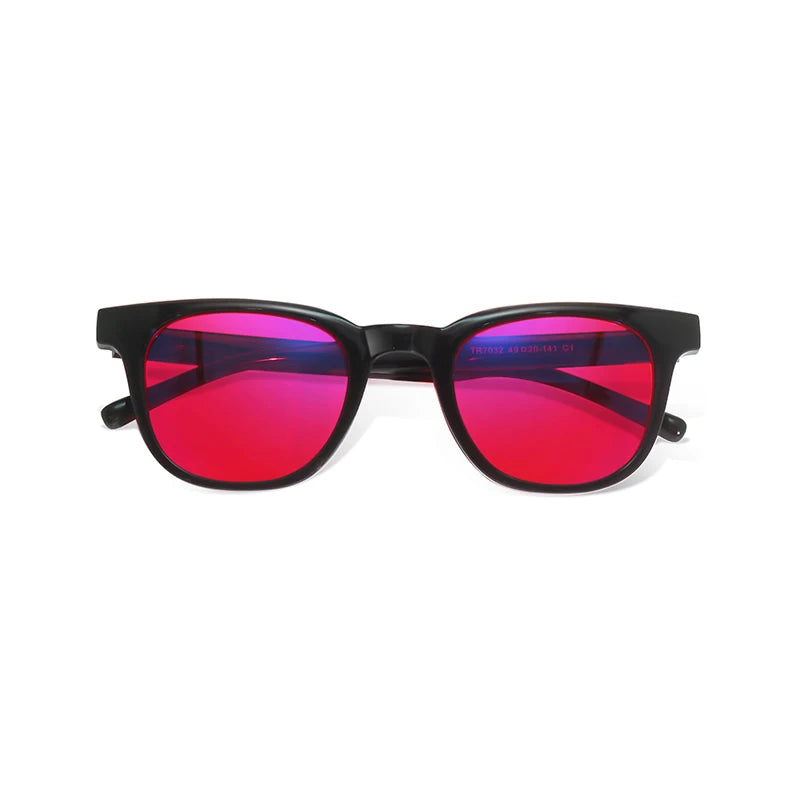 Computer Glasses Gaming Glasses Red Light Glasses Orange or Red Lenses Aid in Sleep Glasses Anti Blue Light Blocking Glasses