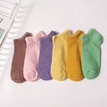 Free Size Solid Custom Made No Show Socks Women's Low Cut Polyester Invisible Anti-Slip Unisex Soft Breathable Non-Slip Hidden