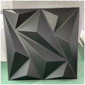 ZJ Modern 3D PVC Decor Panel Easy-to-Install Waterproof Wall Panels with Embossed Design for Outdoor Apartment Workshop