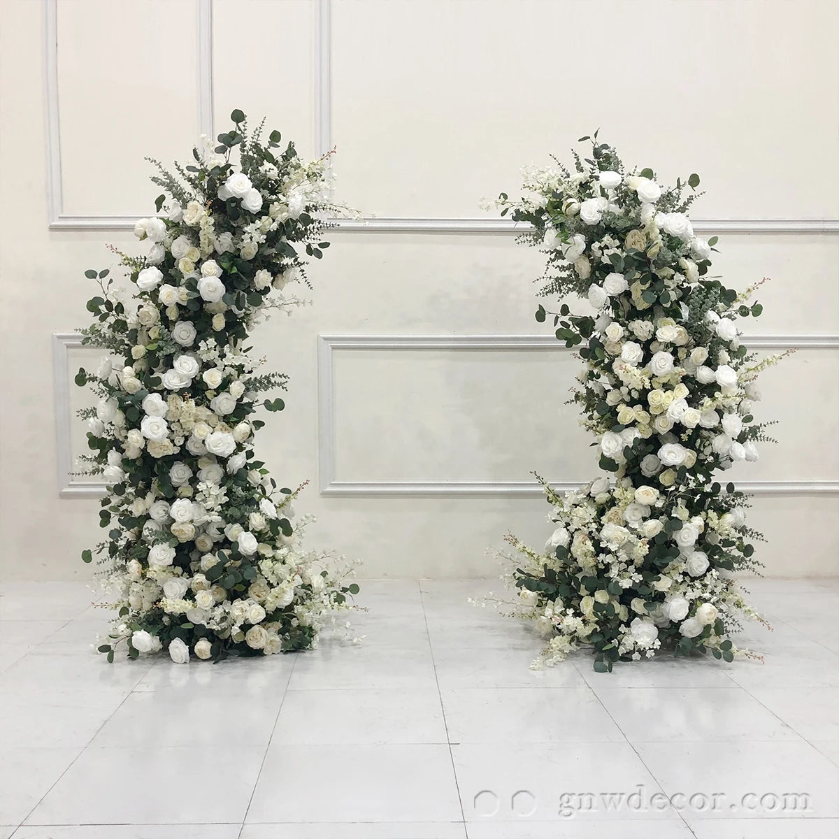 Factory Outlet Artificial Arch Wedding Background Flower Metal Arch for Wedding Background Wedding Decoration