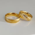 African 14k Gold Plated Stainless Steel Jewelry Wedding Rings Wholesale Price Anel Bague Anillos Eheringe Prsten Ringar Ringen