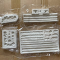 Diy Silicone Fondant Cake Decorating Mold Baking Chocolate Molds