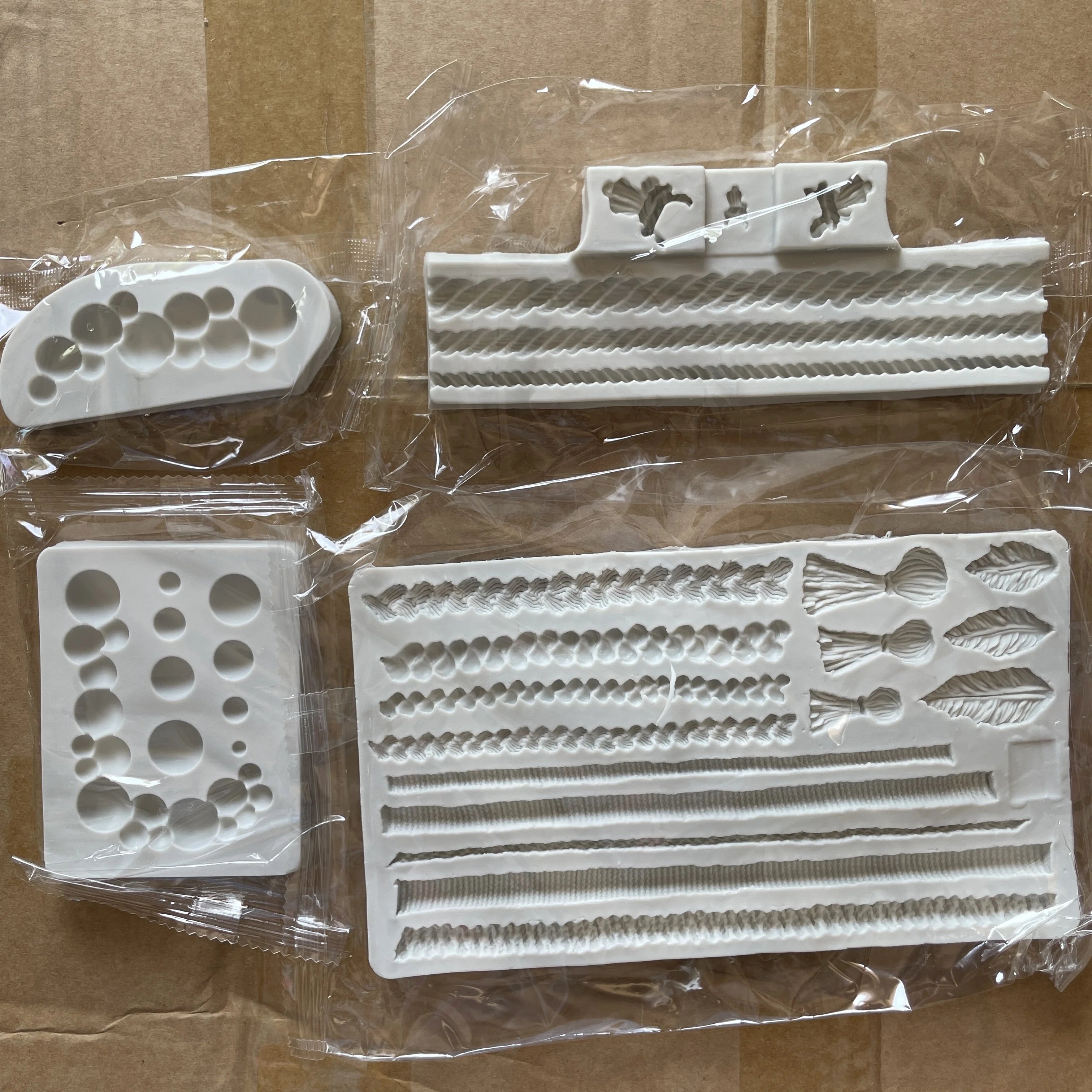 Diy Silicone Fondant Cake Decorating Mold Baking Chocolate Molds