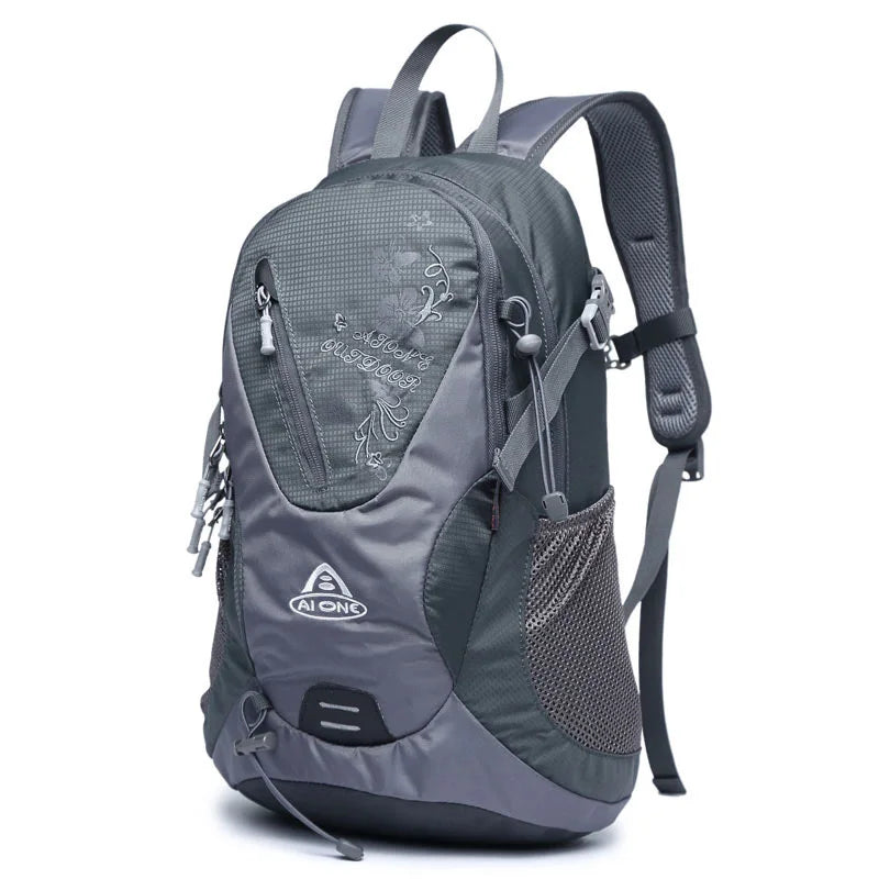 AIONE 20L Waterproof Nylon Summer Spring Outdoor Sports Backpack Fashion Women Men Travel Zipper Closure Physiological Curve