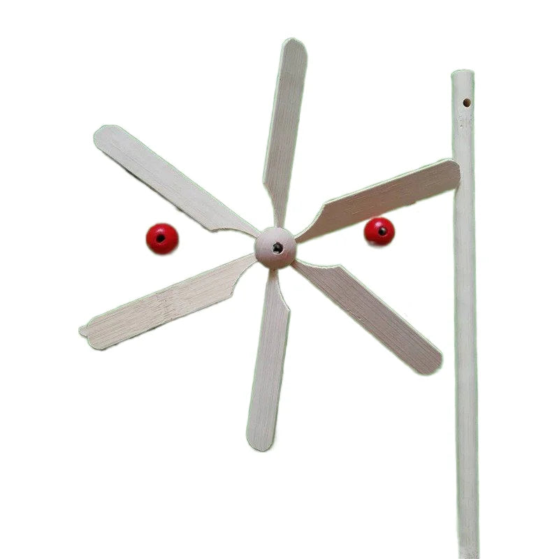 Factory Direct Bamboo DIY Windmill Toys Bamboo Crafts Educational Outdoor Educational Toys for Children