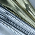 Shiny Luxurious Metallic Color Shifting Iridescent Microfiber Leather Eco-Friendly Synthetic Faux Leather Upholstery Costumes