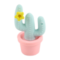 Soododo 2025 Cute Mixed Colors Potted Plant Cactus Style Erasers Kids' School Supplies Desktop Decoration Stationery Toy