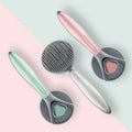 Stainless Steel Automatic Pet Dog and Cat Hair Removal Grooming Slicker Brush