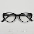 2026 New Fashion TR90 Eyewear Blu-ray Blocking Retro Round Optical Prescription Cat Eye Glasses Frame Women