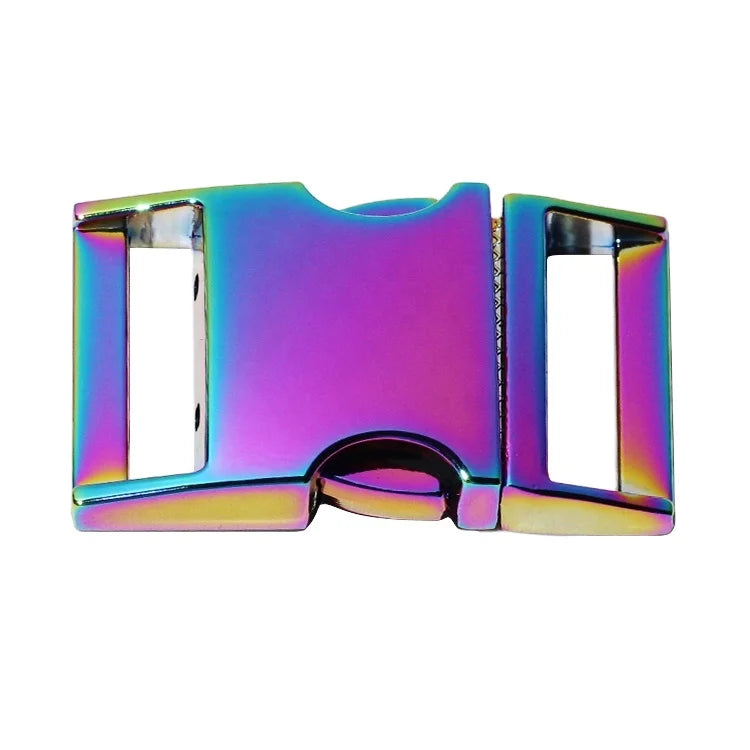 Hot Selling Rainbow Plating Quick Release Adjustable Buckles Wholesale Backpack Strap for Luggage & Bags