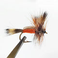 Humphy Orange #14 Commercial Dry Flies Handmade with Professional Materials for Trout Target Species River Position ABS Material