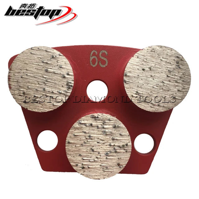 Customizable Trapezoid Diamond Grinding Tooling for Concrete Floors OEM Support