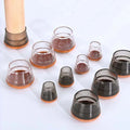 360Â° Felt Pad Bottom Thickened Silicone Furniture Legs Caps Covers for Hardwood Floors-Chair Leg Floor Protectors