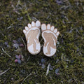 Custom Mountain Squatch Bigfoot Earring Earring Big Foot