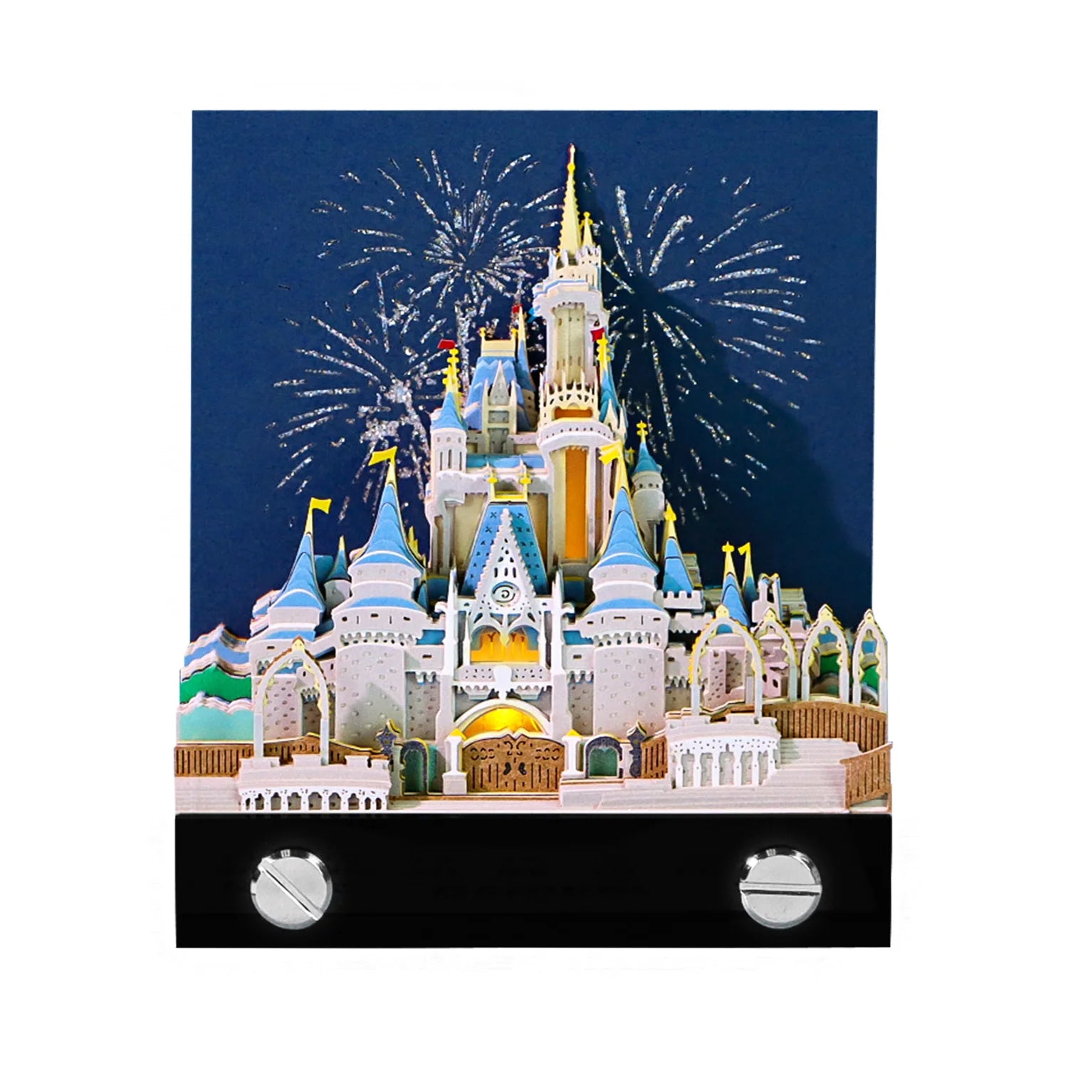 Custom Fairytale Castle 3D Memo Pad Calendar Desk Decoration Princess Castle Building Girl Birthday Gifts for Children Kids