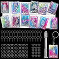 Tarot Card Resin Molds Silicone - 24 Different Tarot Card Molds Keychain Making Set Small Tarot Silicone Molds Jewelry Making