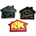 Customize Metal logo House Pins Badge Holder Custom Hard Soft Enamel Pin Wholesale
