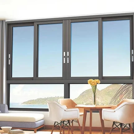 Sliding Window Products Supplier Aluminium New Horizontal Modern Villa JBD Latest Design Windows and Doors China
