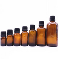 Wholesale Essential Oil Glass Bottle with Cap CAPOT Brand Screen Printed Gold Stamped Cylinder Shape