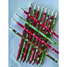 New Christmas Pencil Full Color Printing Xmas Gift Pencil
