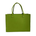 Large Customized Logo Felt Handbag Tote Bag Lady Shopping Bags Wholesale with Personalized Design