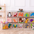 Baby Organizer Large Basket Toys Storage Bin Folding Box Bin Sundries Container Kid Toy Organizer Box for Baby Organizer